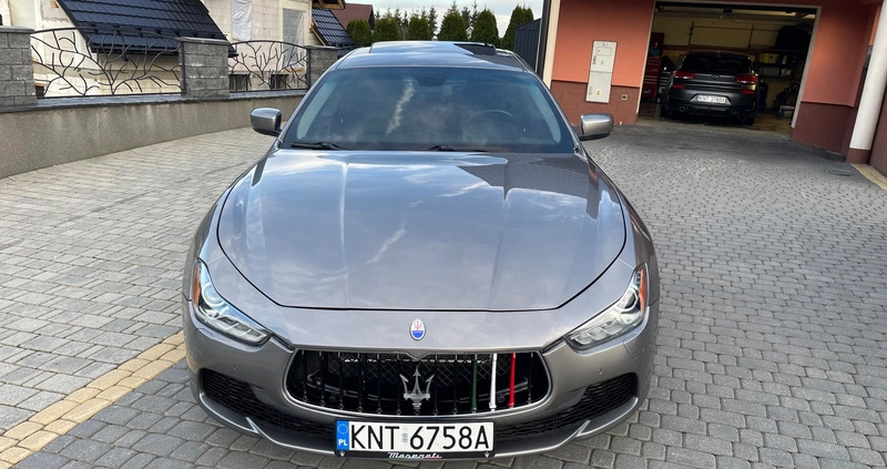 Maserati Ghibli cena 89000 przebieg: 169000, rok produkcji 2014 z Pruszków małe 106